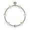 Nebelige Wiese | Silber | Kleeblatt-Essenz-Armband